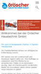 Mobile Screenshot of droescher.com